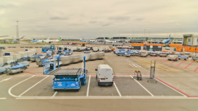 Airplane Time Lapse Airport