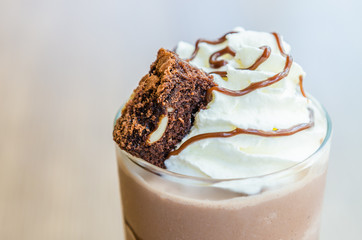 Chocolate smoothies