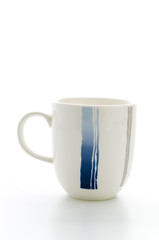 Mug isolated white background