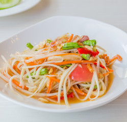 green papaya salad