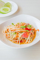 green papaya salad