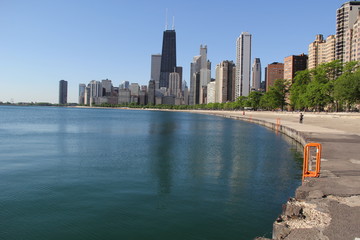 Chicago summer morning