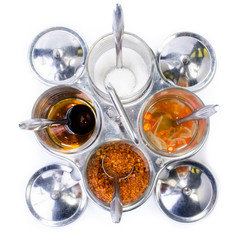 Condiment has added a taste of the customers who come to eat