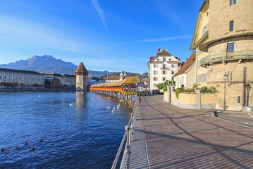 Lucerne, early morning