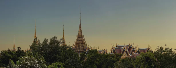 Fotobehang Grand palace Bangkok © Stockbym