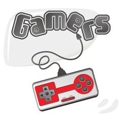 video game console theme art