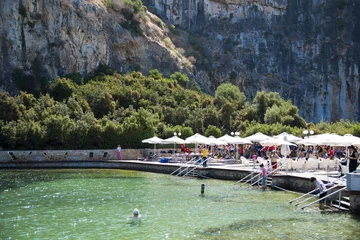 Badkamer foto achterwand Vouliagmeni Lake Athens Greece © PhotoeffectbyMarcha