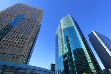 Downtown corporate business district