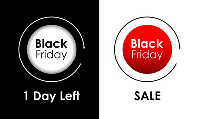Black friday banners,vector design,special sales, promotional an