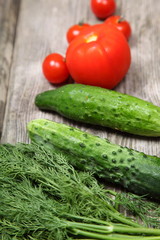 Fresh vegetables