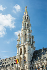 Fototapeta na wymiar Grand Place, the focal point of Brussels, Belgium