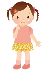 幼い子供　女の子