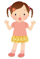 幼い子供　女の子