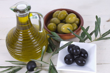 olives on background