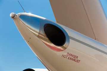 Airplane Tail - APU Exhaust