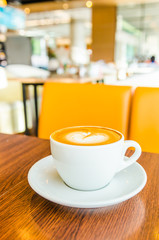 Latte coffee