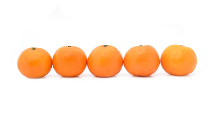 Orange isolated on white background