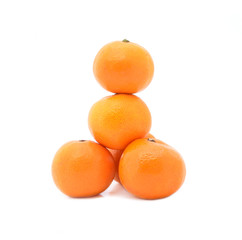 Orange isolated on white background