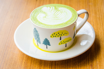 Green tea latte