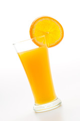 Orange juice glass