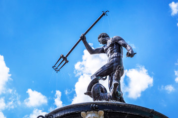 Famous Neptune fountain, symbol of Gdansk, Poland © Patryk Kosmider