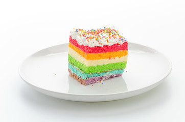 Rainbow cake