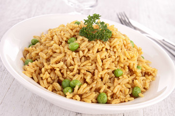 rice and pea