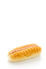 Hot dog isolated on white background