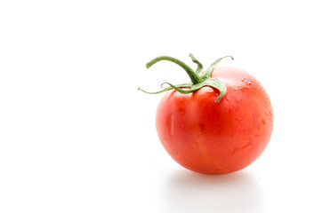 Tomato isolated on white