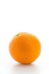 Orange isolated on white