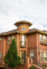 Modern Stucco Condo with Round Corners