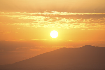 Obraz premium Sun rising