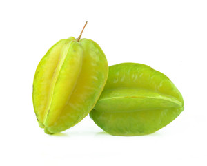 Carambole on white background