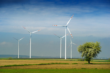 Wind turbine.