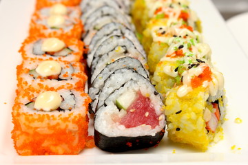 Japanese food Sushi Roll