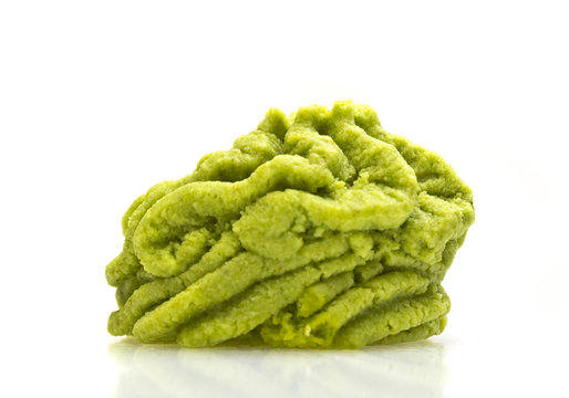 vasabi isolated on white background