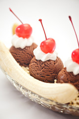 Banana Split Ice Cream
