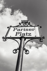 pariser platz in Berlin, Germany