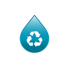 Water design elements. Water icon
