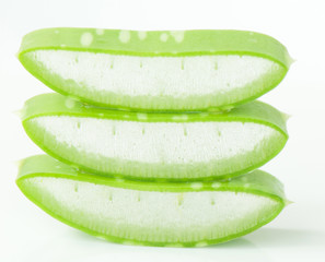 Aloe vera plant for skincare