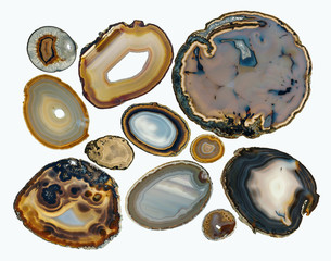 Agate (chalcedony, quartz)