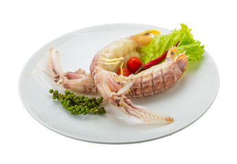 Boiled Spiny lobster