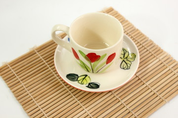 Ceramic coffee cup
