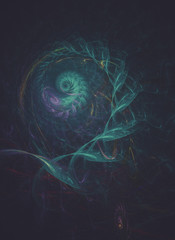 Obraz premium Star. Creative design background, fractal styles with color desi