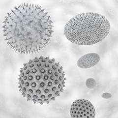 Pollen - 3d Render