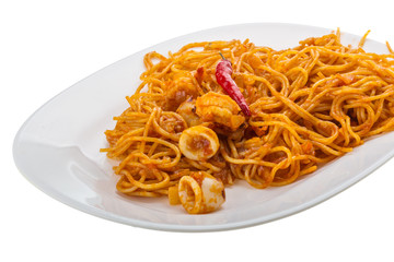 Seafood pasta