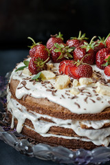 Strawberry cake