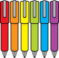 Cartoon Pens Set