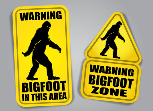 Bigfoot Warning Signs