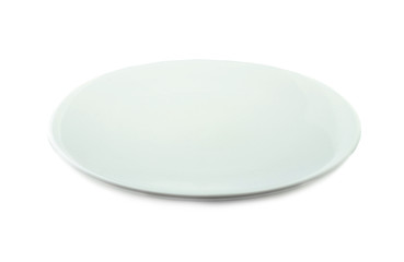 Empty plate isolated on a white background
